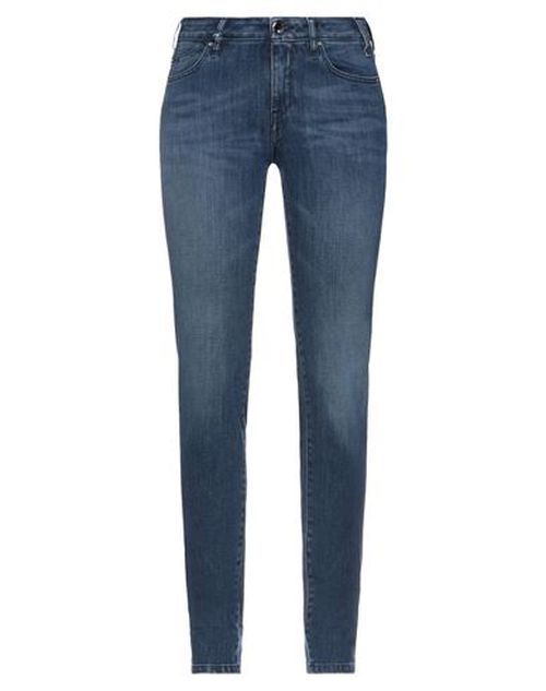 Woman Jeans Blue Size 24 Cotton, Elastomultiester, Elastane