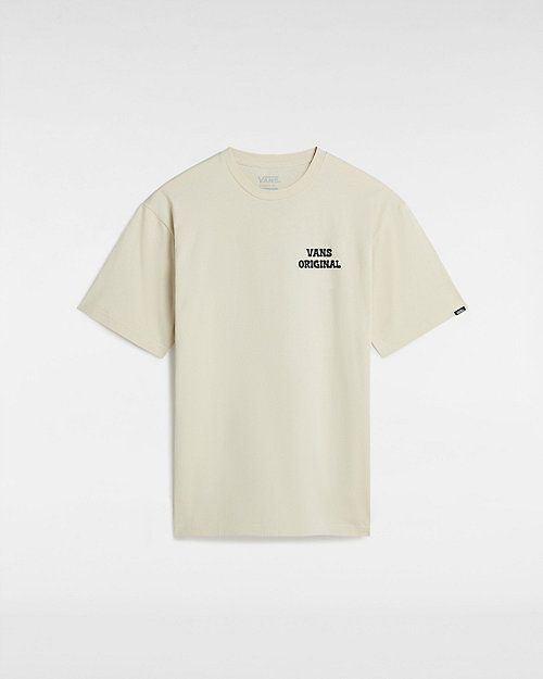 VANS Skull Void Classic T-shirt (oatmeal) Men Beige, Size L