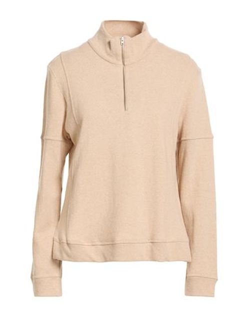 Woman Turtleneck Beige Size S Cashmere, Viscose, Linen, Wool
