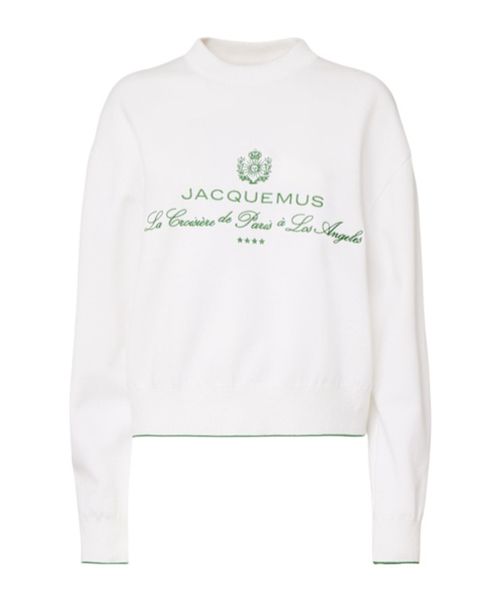 Crew neck long sleeve sweatshirt