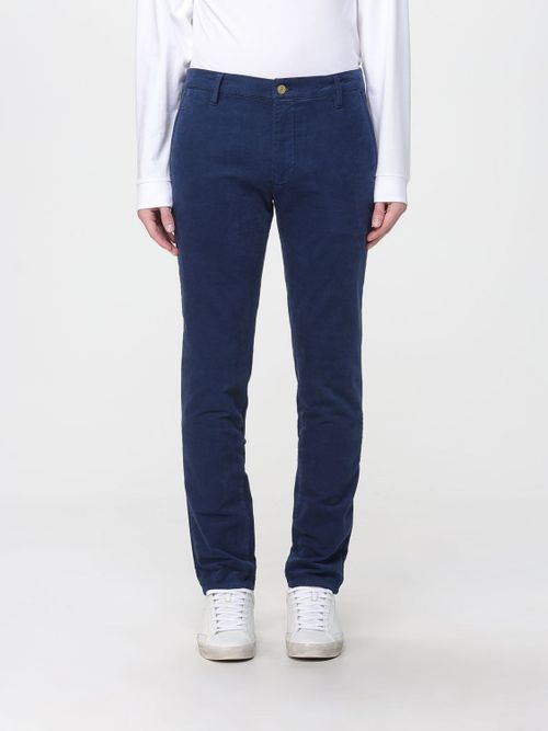Pants Men color Blue