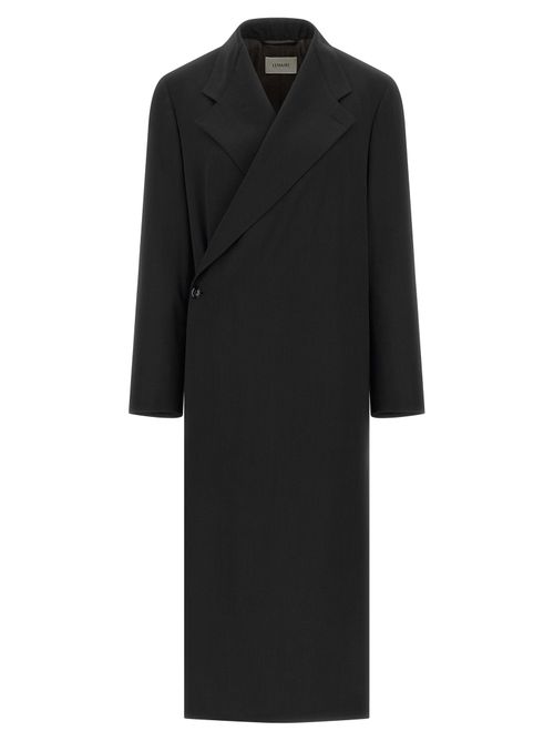 Wool Crêpe Coat