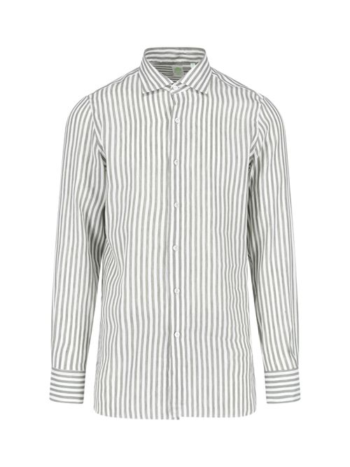 Chiari e Naturali Linen-Lyocell Dress Shirt for Men