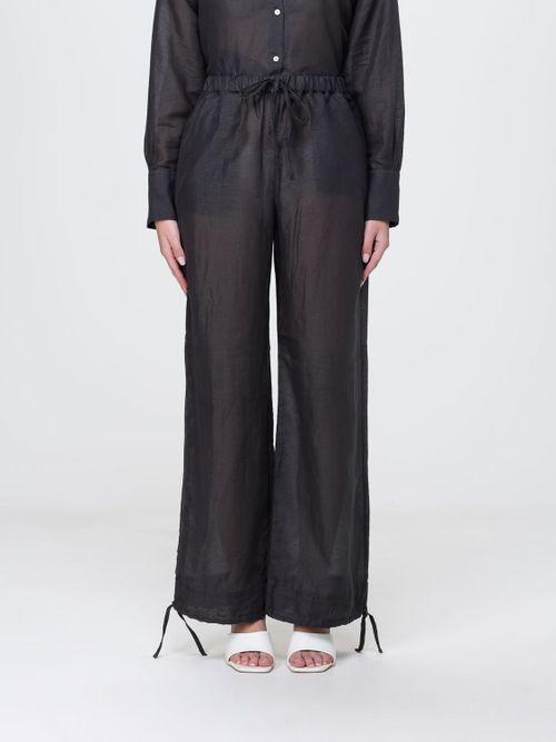 Pants Woman color Charcoal