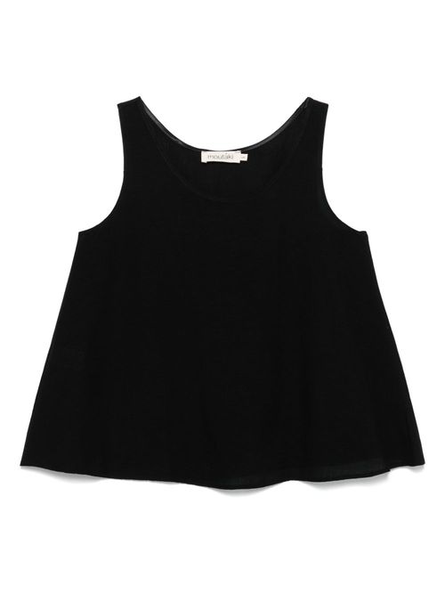 Sleeveless top - Black