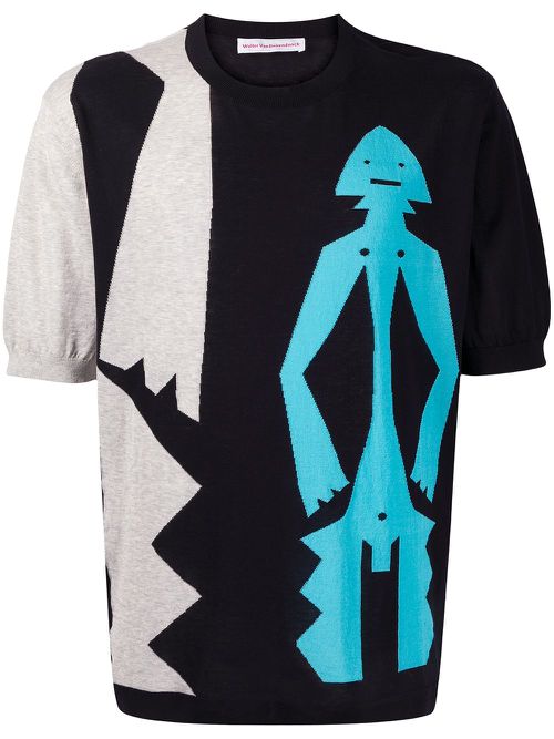 Walter Van Beirendonck Pre-Owned Mumuye Tシャツ - ブラック