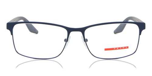 Prada Linea Rossa PS50PV YDC1O1 Men's Glasses Black Size 55 - Free Lenses - HSA/FSA Insurance - Blue Light Block Available