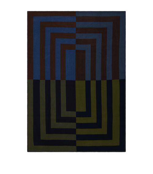 Merino Wool Maze Blanket