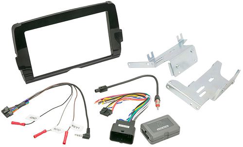 Gloss Black Harley Davidson Dash Kit