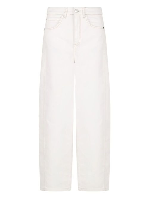 Caractère wide-leg jeans - White