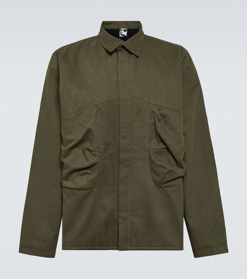 Rescue Pocket cotton overshirt