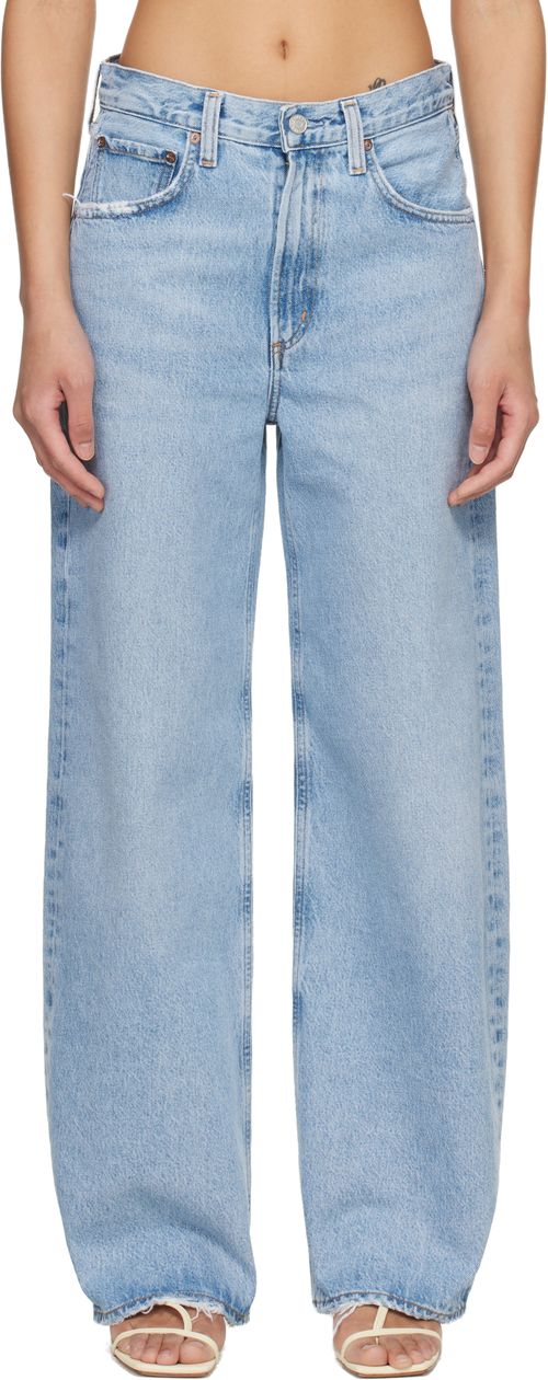 Blue Low Curve Jeans