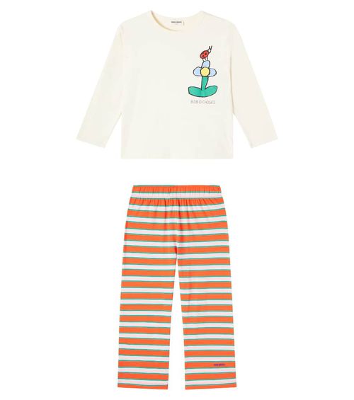 Dancing Flower cotton pajamas