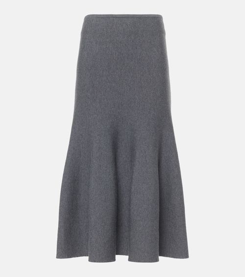 Odil knitted wool-blend midi skirt