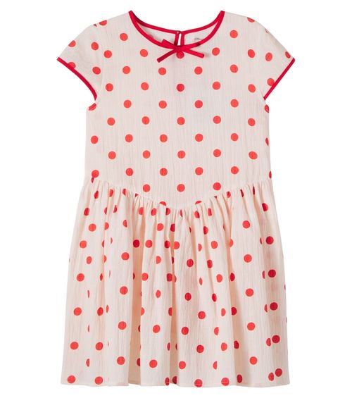 Konges Sløjd Vivo polka-dot cotton-blend dress