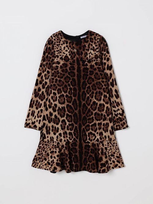 Dress Kids color Brown