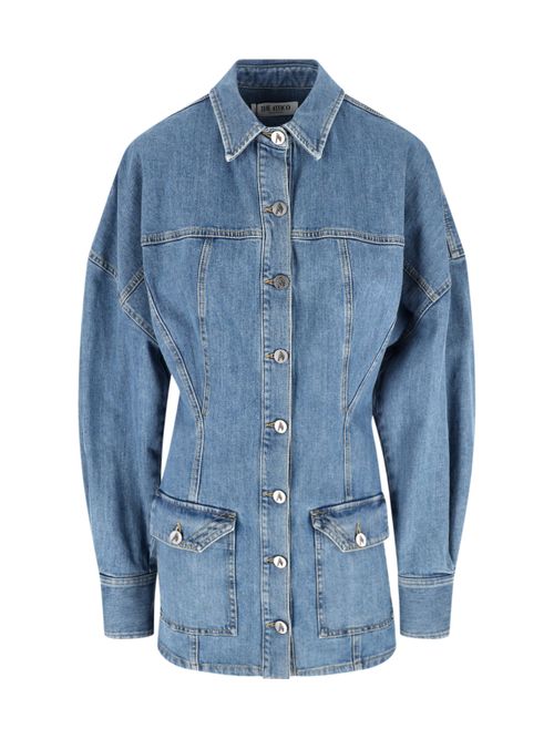 Cotton Stretch Denim Dress