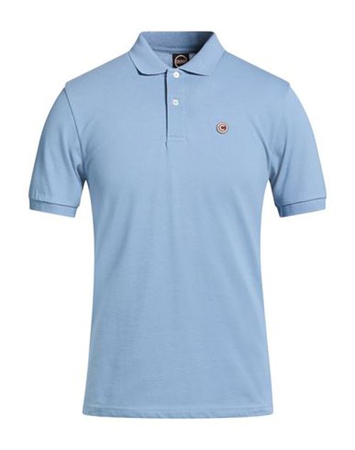 Man Polo shirt Light blue Size M Cotton