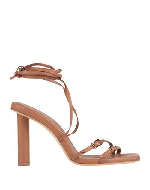 Woman Sandals Brown Size 11 Leather