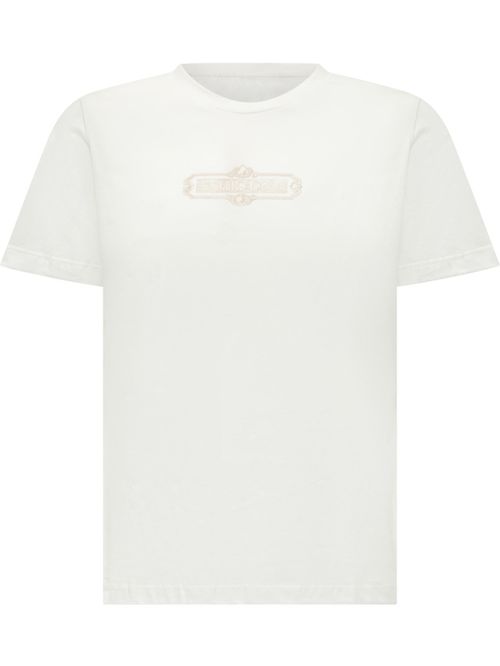 Kids White Graphic T-Shirt