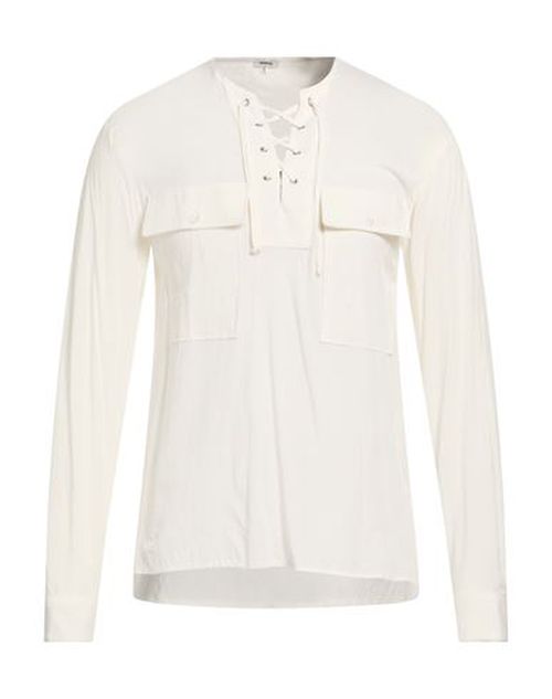Man Shirt Ivory Size XXL Viscose