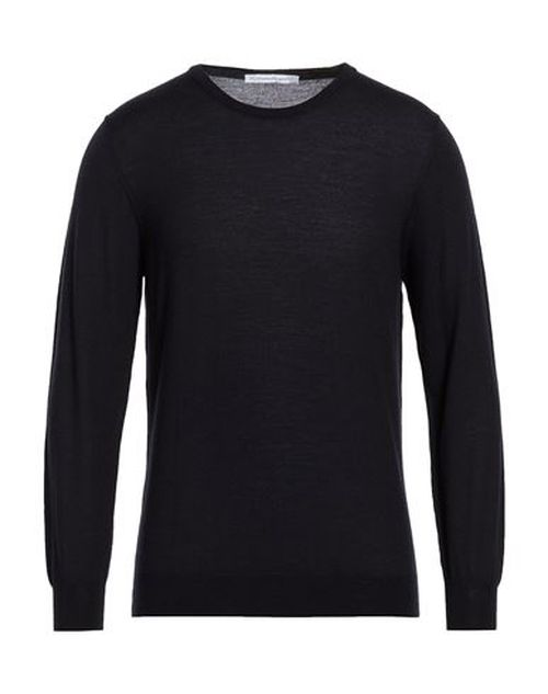 Man Sweater Midnight blue Size 36 Merino Wool