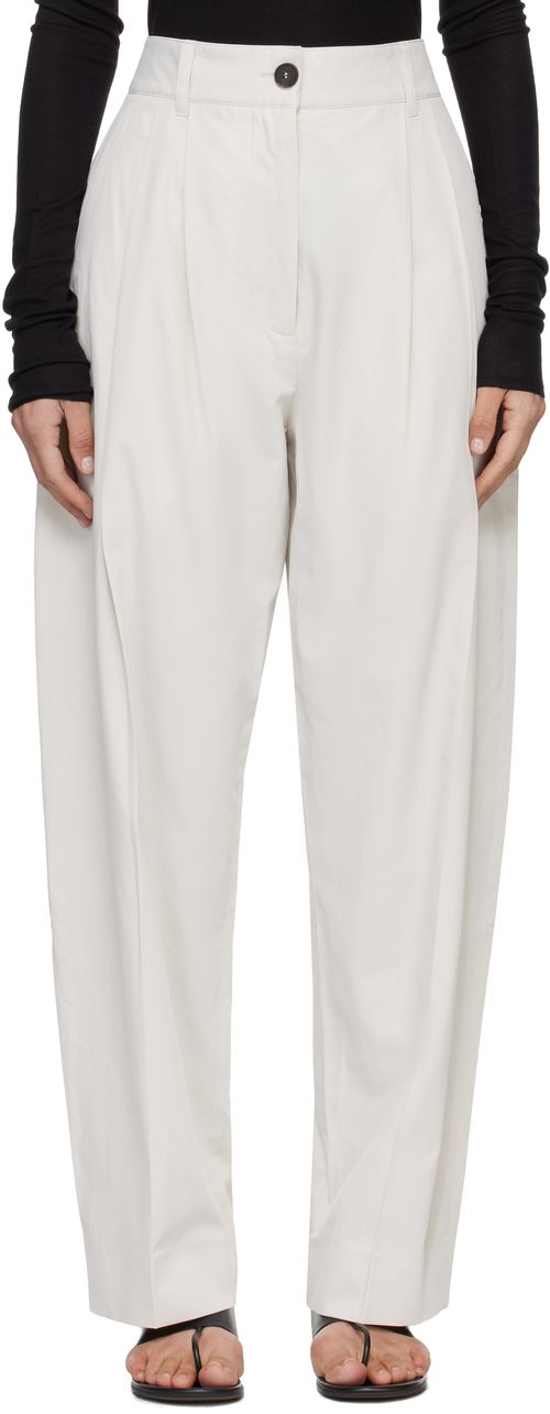 Beige Acuna Trousers