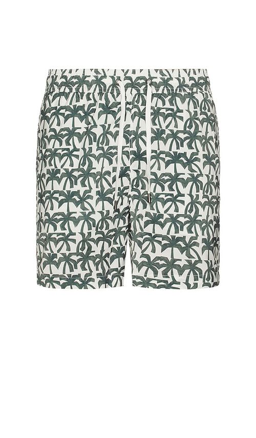 Onia Charles 7 Swim Trunk in Olive. -  XL/1X also in