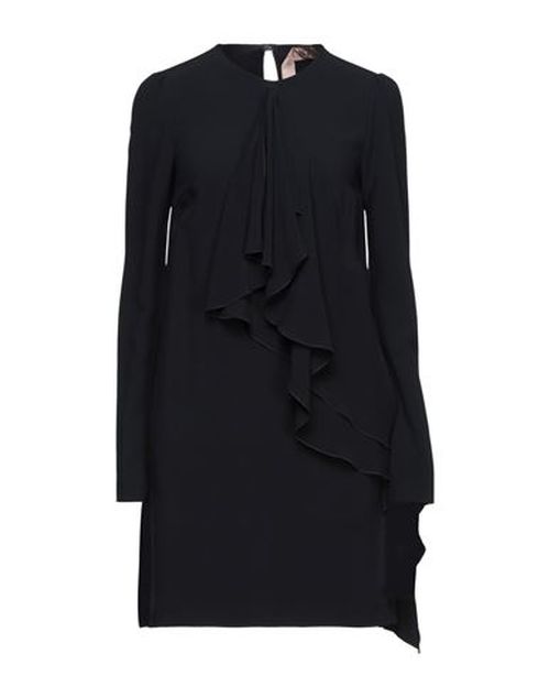 Woman Mini dress Black Size 4 Acetate, Viscose
