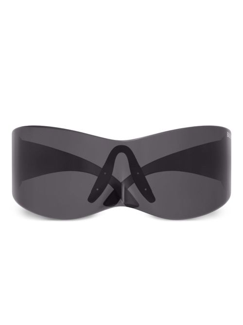 Balenciaga Eyewear mask-frame sunglasses - Black