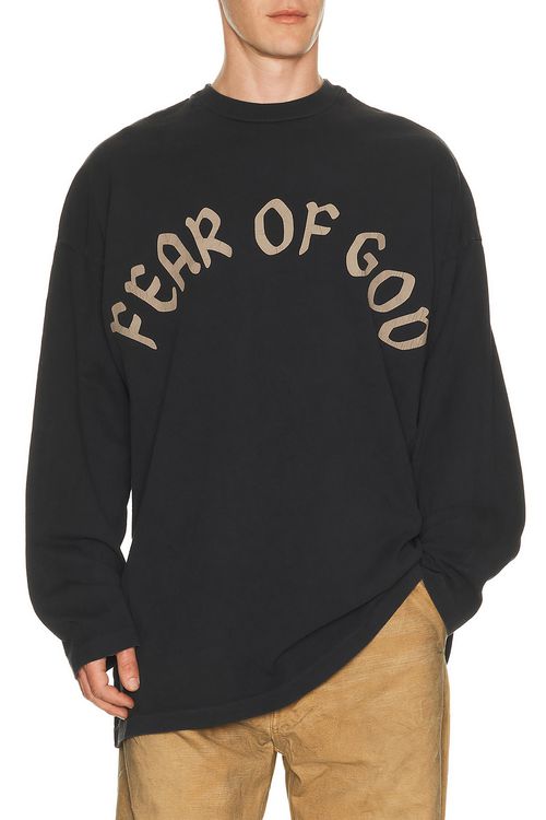 Fear of God JERSEY SHIRT in Schwarz - Black. M also in S, L, XL/1X, XXL/2X