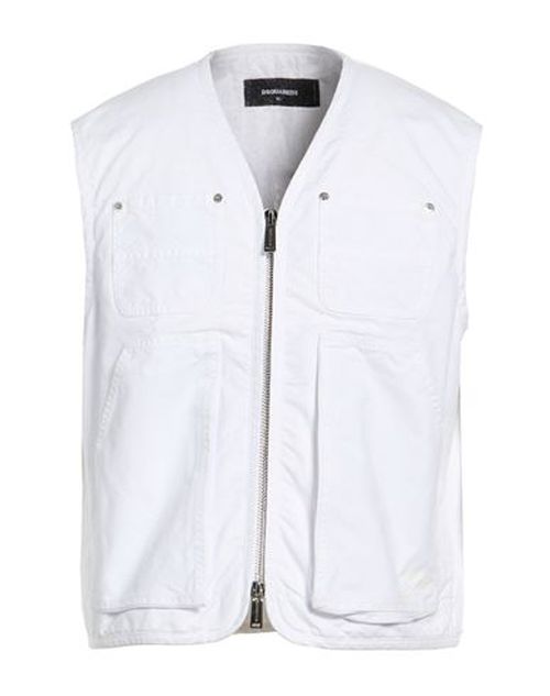 Icon Man Vest White Size 36 Cotton