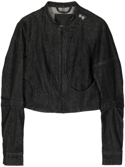 Exsciccate denim jacket - Black