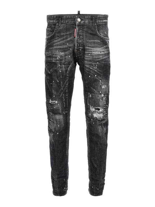 Tidy biker jeans