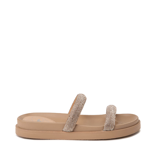 Womens Rocket Dog Sparkle Slide Sandal - Came