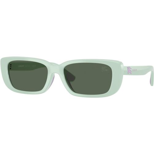 Burberry Kid Burberry JB4006U 423071 Sunglasses Injected Green Green Squared Norma