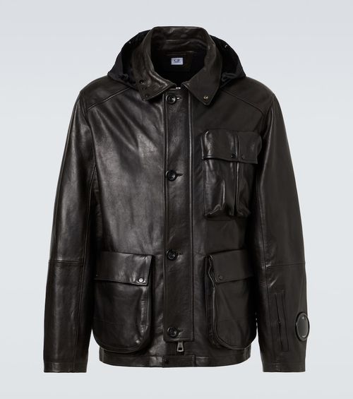 C. P. Company Lens leather jacket