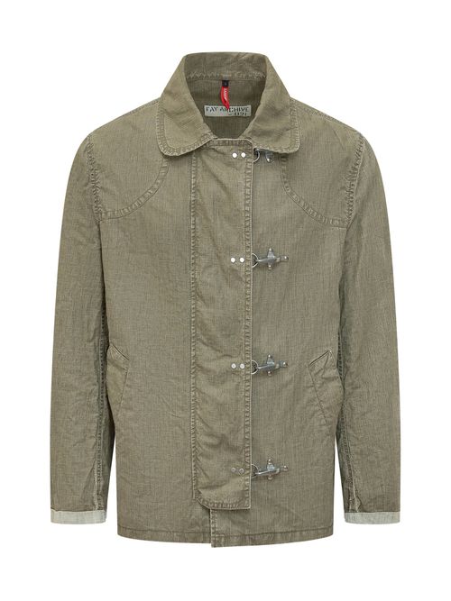 Lightweight Archive Jacket with Metallic Accents
