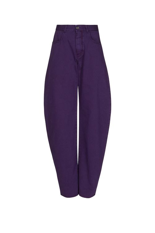 ALAÏA Round Leg in Violet Washed - Purple. 34 also