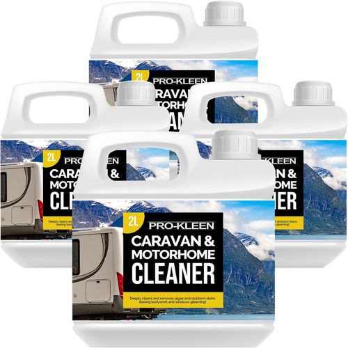 Caravan & Motorhome Cleaner Removes Black Streaks, Algae & More 4 x 2L