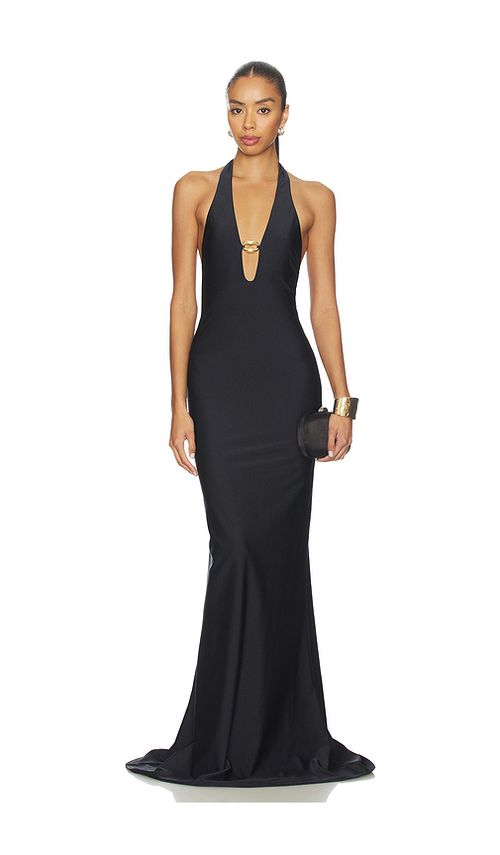 Shani Shemer Sienna Maxi Dress in Fuchsia