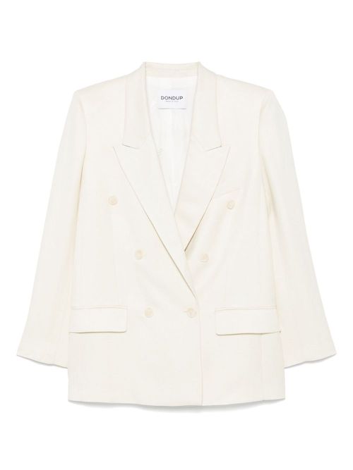 Linen blazer - Neutrals