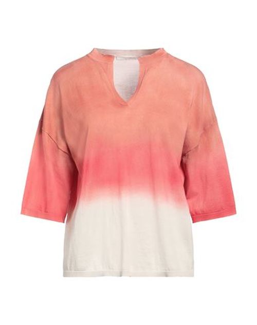Woman Sweater Rust Size S Cotton