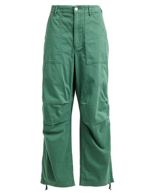 Rag & Bone Woman Pants Green Size 10 Cotton