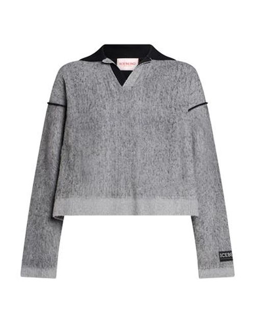 Man Sweater Grey Size S Polyamide, Wool