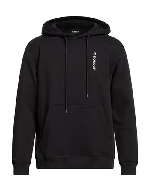Man Sweatshirt Black Size L Cotton