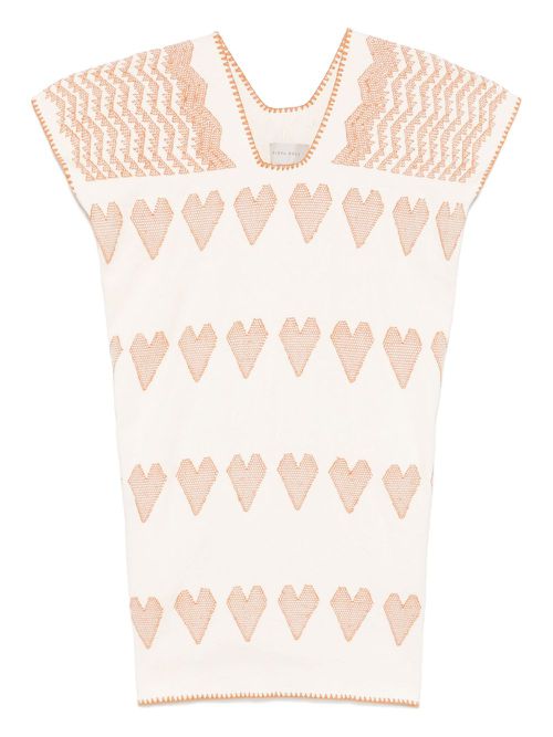 Pippa Holt - Heart-Detail Mini Dress - Women's - Fabric
