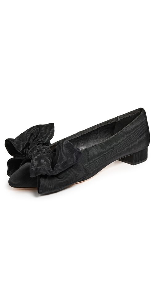 Noa Bow Flats Black