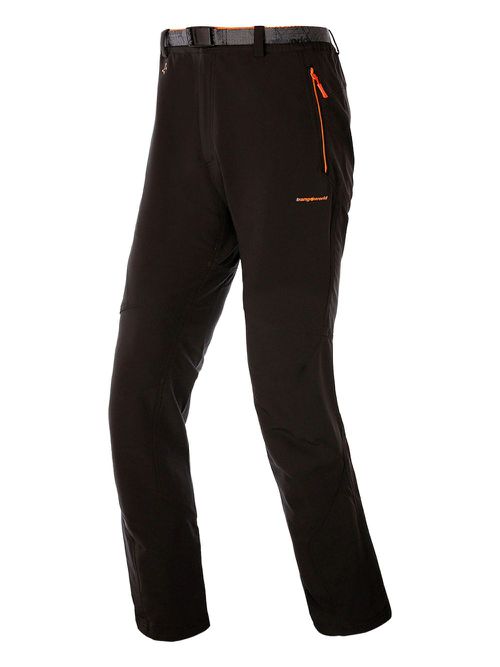 TRANGOWORLD logo-print performance pants - Black