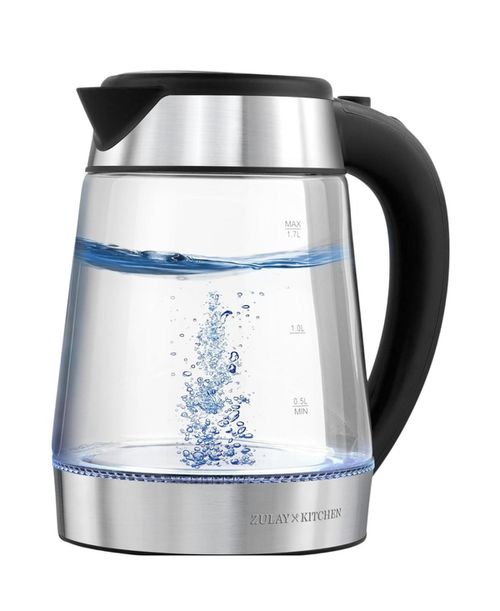 Fast-Boiling Electric Kettle - 1.7L Hot Water Kettle 1500W With Auto Shut-Off - Black
